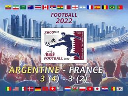 Centrafrica 2022, FIFA In Quatar, Final Match, BF IMPERFORATED - 2022 – Qatar