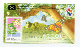 Hong Kong - Block Nr. 90 - "HONG KONG'01" - Add Print FIAP -  ** / MNH (aus Dem Jahr 2001) - Blocks & Kleinbögen