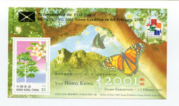 Hong Kong - Block Nr. 90 - "HONG KONG'01" - Add Print FIAP -  ** / MNH (aus Dem Jahr 2001) - Hojas Bloque