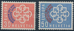 ** 1959 Europa PTT-Konferencia Sor Mi 681-682 - Sonstige & Ohne Zuordnung