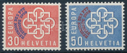 ** 1959 PTT Európai Konferencia Sor, PTT European Conference Set Mi 681-682 - Sonstige & Ohne Zuordnung