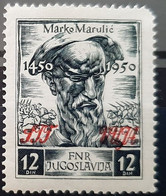 YUGOSLAVIA TRIESTE ZONE B - 1951 MARKO MARULIC MNH - Collections, Lots & Séries
