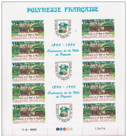 Polynésie Française - YT N° 358 A Et 359 A ** En Feuille De 10 - Neuf Sans Charnière - Ungebraucht