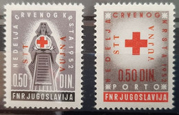 YUGOSLAVIA TRIESTE ZONE B - 1952 RED CROSS MNH - Collections, Lots & Séries