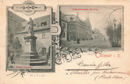 CPA Gruss Aus Colmar - Carte Voyagée En Juillet 1898 - Tampon Maurice Zeller - Colmar