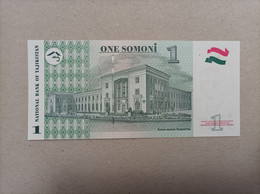 Billete De Tajikistan De 1 Somoni, Año 1999, UNC - Tadschikistan