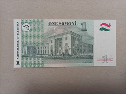 Billete De Tajikistan De 1 Somoni, Año 1999, UNC - Tayikistán