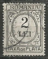 ROUMANIE / TAXE N° 64 OBLITERE - Postage Due