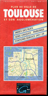 Carte I.G.N. Plan De Ville Toulouse Et Son Agglomération  - Carte   Au 1/ 12500 ème De 1998 - Mappe/Atlanti