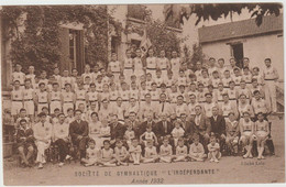 5921 Chalon Sur Saone - Société De Gymnastique (Sportifs Et Dirigeants) "L'Indépendante" Année 1932 Cliché LELU PREAUX P - Chalon Sur Saone