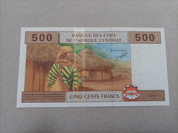 Billete De Estados Centrales Africanos De 500 Francos, Año 2002, UNC - Stati Centrafricani