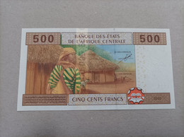 Billete De Estados Centrales Africanos De 500 Francos, Año 2002, UNC - Estados Centroafricanos