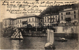 T2/T3 1912 Bellagio, Lago Di Como, Grand Hotel Bellagio (EK) - Unclassified