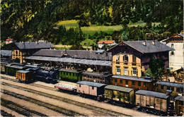 T2/T3 1915 Fortezza, Franzensfeste (Südtirol); Bahnhof / Railway Station, Train, Locomotive + "K.u.k. Etappenstationskom - Unclassified