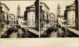 ** T1/T2 Venezia, Venice; Rio S. Barnaba - Stereo - Unclassified