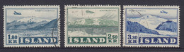 Iceland 1952 - Michel 278-280 Used - Usados