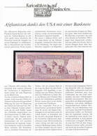 Afganisztán 2002. 1A Német Leírással T:I,I- Afghanistan 2002. 1 Afghani With German Description C:UNC,AU Krause P#64 - Unclassified