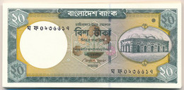 Banglades 2011. 20T (34x) Közte Sorszámkövetők T:I,I- Hullámos Papír Bangladesh 2011. 20 Taka (34x) Consecutive Serials  - Unclassified