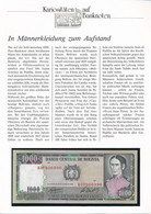 Bolívia 1982. 1000P Német Leírással T:I Bolivia 1982. 1000 Pesos With German Description C:UNC Krause P#167a - Unclassified