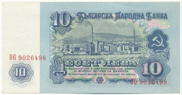 Bulgária 1974. 10L "00 9026498" T:III Szép Papír Bulgaria 1974. 10 Leva "00 9026498" C:F Nice Paper Krause P#96b - Unclassified