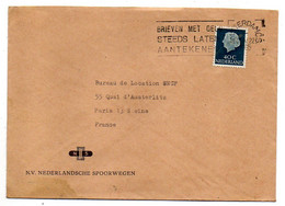 Pays-Bas---1965 -Lettre D'AMSTERDAM- Pour   PARIS-75 (France )....  Cachet - Brieven En Documenten