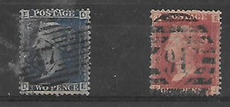 GRANDE BRETAGNE YT 27 Et YT 26  Oblitérés - Used Stamps