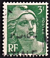 1945-47 Y&T N° 716A Variété Vert Foncé Oblitéré - Used Stamps