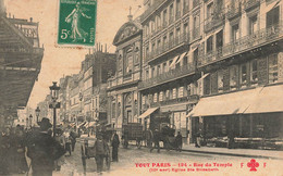 Tout Paris 3ème * N°194 * Rue Du Temple Et église Ste Elisabeth - Paris (03)