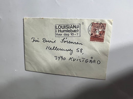 (1 N 39)  Denmark Cover - 1982 (Louisina Postmark) - Lettres & Documents