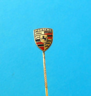 PORSCHE - Nice Rare Vintage Enamel Pin Badge * Car Automobile Auto Automobil Germany Deutchland - Porsche