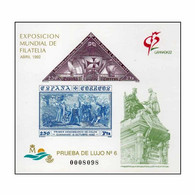 P0025# España 1992. PA. EXFILNA 92. Granada (M) - ED 25 - Essais & Réimpressions