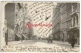 Vroege Kaart ANVERS (Antwerpen) - La Rue Leys (Juillet 1901) Leysstraat - D.V.D. N° 7798 ZELDZAAM - Antwerpen