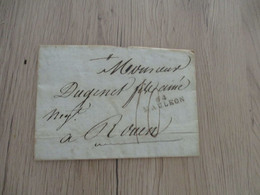 Collection Basses Pyrénées LETTRE France Précurseur XIXème 4/09/1829 64 Mauléon Pour Toulouse + Cachet à Date - 1801-1848: Vorläufer XIX