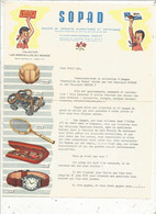 Publicité, SOPAD, Paris, CHOCOLATS KOHLER Et NESTLE, Collection "LES MERVEILLES DU MONDE" 1957,  Frais Fr 1.75 E - Advertising