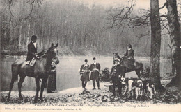 CPA - FRANCE - Chasse - Chasse à Courre - Forêt De Villers Cotterêts - Equipage Meunier - L'étang De Malva - Hunting