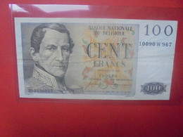 BELGIQUE 100 Francs 1958 Circuler (B.28) - 100 Franchi