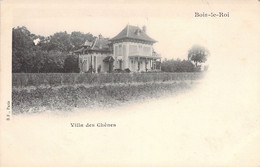 CPA - FRANCE - 77 - BOIS LE ROI - Villa Des Chênes - BF PARIS - Précurseur - Dos Non Divisé - Bois Le Roi