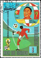 GUINEE EQUATORIALE -  Eusébio Da Silva Ferreira (1942-2014) - Coupe Du Monde De Football 1974 - Allemagne - Gebruikt