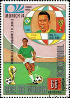 GUINEE EQUATORIALE -  Edison Arantes Do Nascimento "Pelé" - Coupe Du Monde De Football 1974 - Allemagne - Gebraucht