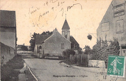 CPA - FRANCE - 77 - MAGNY LE HONGRE - L'église - Pub Michelin - Autres & Non Classés