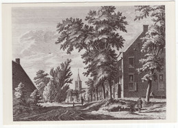 Gezicht Op Naarden, Logement Sandtbergen - (Hendrik Spilman, 1721-1784)  - (Nederland/Noord-Holland) - Naarden