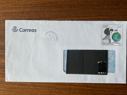 España - Spain Cover - Lettre  S.F. CORREOS - Lettres & Documents