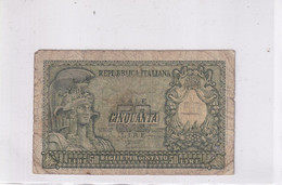 ITALIA 50 LIRE 1951 CAT. 23A - 50 Liras