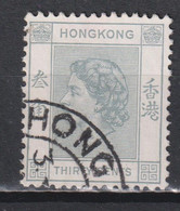 Timbre Oblitéré De Hong Kong De 1954 N°181 - Oblitérés