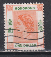 Timbre Oblitéré De Hong Kong De 1954 N°185 - Usados