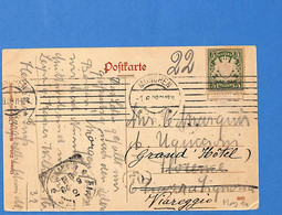 Allemagne Reich 1908 Carte Postale De Munchen Aux Italy (G12180) - Lettres & Documents