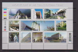 SOUTH  AFRICA    2008    Architecture    Sheetlet    MNH - Ongebruikt