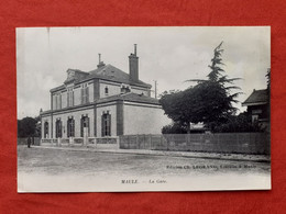 Cpa MAULE 78 Yvelines La Gare - Maule