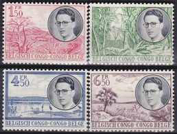 Congo    .   OBP   .   329/332     .   *   .    Ongebruikt Met Gom  .   /  .  Neuf Avec Gomme - Unused Stamps