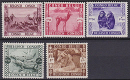 Congo    .   OBP   .   209/213    .   *   .    Ongebruikt Met Gom  .   /  .  Neuf Avec Gomme - Unused Stamps